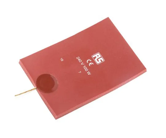 63-6756-88 RS PRO Silicone Heater Mat, 100 W, 100 x 150mm, 240 V ac 106-5407