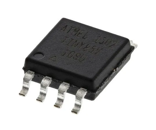 63-7029-41 Microchip ATTINY85V-10SU, 8bit AVR Microcontroller, 10MHz, 8 kB Flash, 8-Pin EIAJ SOIC ATTINY85V-10SU
