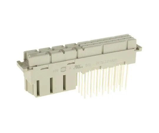 63-6669-06 DIN 41612 Connector Female 24 + 7 Pole 2/3 Column 10.16/5.08 mm pitch 09062316821