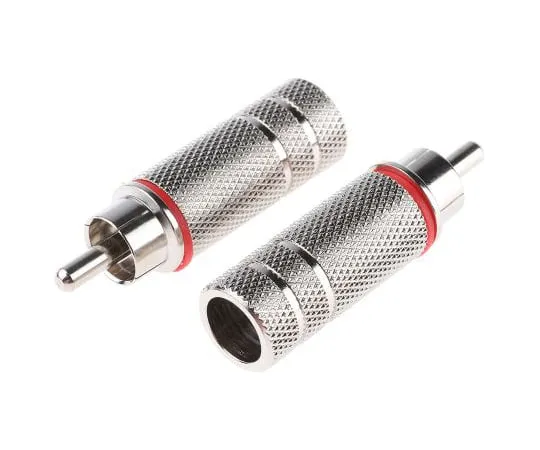 63-6637-33 RS PRO Cable Mount RCA Plug, Nickel 411-104