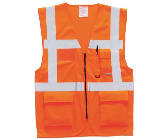 63-6960-04 RS PRO Orange Hi Vis Vest, L 124-8187