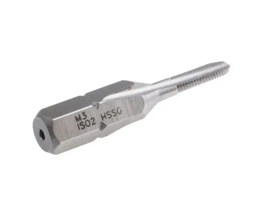 63-6733-77 RS PRO HSS M3 Hexagon Drive Tap Threading Tap 828-139