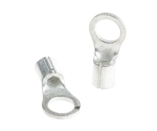 63-6623-84 Non-Insulated Round Crimp Terminal Solostrand Internal Diameter: 3.68 mm Stud Diameter: M 3.5 22 AWG 34105