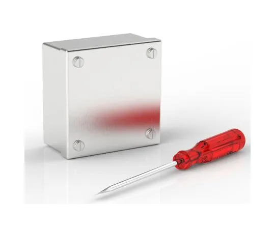 63-6813-96 RS PRO 304 Stainless Steel Satin Adaptable Enclosure Box, 0 Knockouts 100mm x 100 mm x 50mm 121-9691