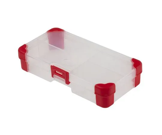 63-6951-08 RS PRO Transparent Polypropylene No Compartment Box, 30mm x 140mm x 80mm 124-6588