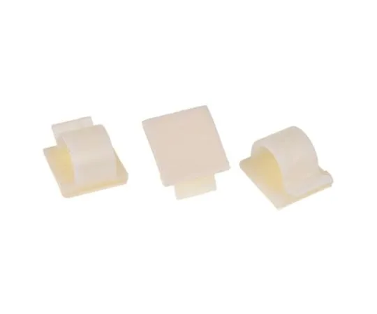 63-6634-55 RS PRO Cable Clip Natural Self Adhesive Nylon Cable Clip, 13.51mm Max. Bundle 404-437