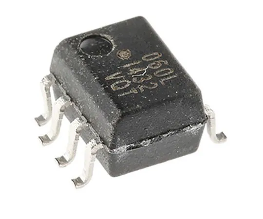 63-7352-94 Broadcom, HCPL-060L-000E DC Input Phototransistor Output Optocoupler, Surface Mount, 8-Pin SOIC HCPL-060L-000E