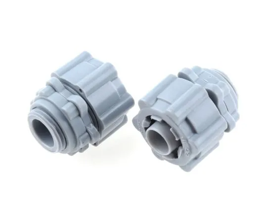 63-6646-01 RS PRO Straight Cable Conduit Fitting, Grey 16mm nominal size 429-656
