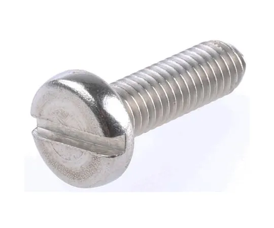 63-6576-10 RS PRO, M6 Pan Head, 20mm Stainless Steel Slot A4 316 Plain 189-535