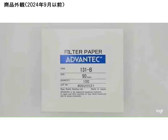 64-1204-08 Black Filter Paper No. 131-B φ 90mm 100pcs/pack 49035090