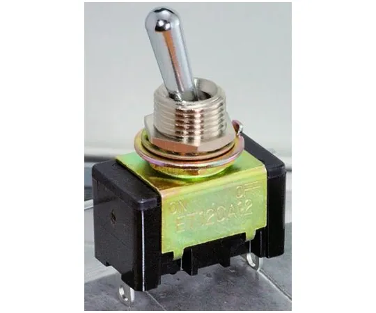 63-6594-40 Toggle Switch On-On SPDT Panel Mount 10 A @ 250 V ac, 15 A @ 125 V ac ET115D12-Z