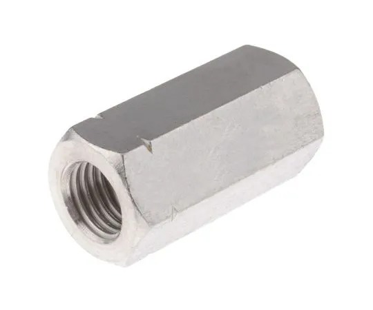 63-6733-04 48mm Plain Stainless Steel Coupling Nut, M16, A2 304 825-304