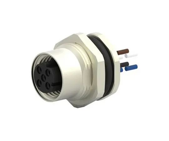 63-7041-31 TE Connectivity, T417 Series, Straight M12 to Unterminated Industrial Automation Cable Assembly, 3 Core 220mm Cable T4171110003-001