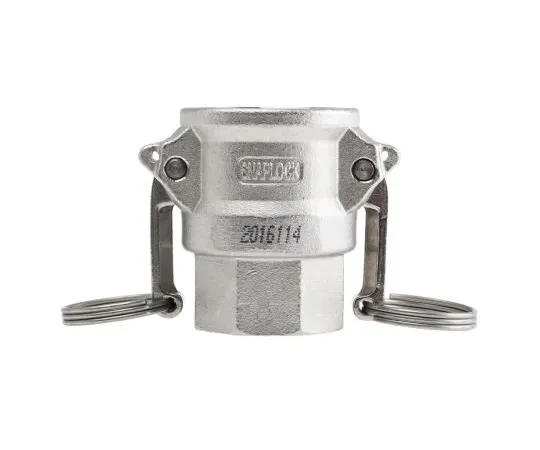 63-6616-62 Straight Male Hose Coupling 1in Part D Cam & Groove Coupler, 1 in G Female, Stainless Steel 307-241