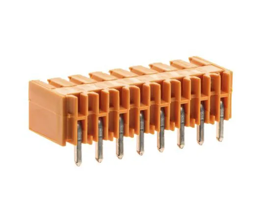 63-7351-10 Weidmüller OMNIMATE SL, 8 Way, 1 Row, Right Angle PCB Header SL 3.50/08/90G 3.2SN ORBX - 1605130000