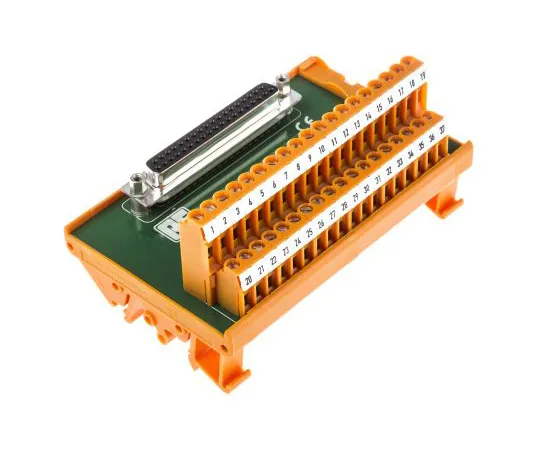 63-6633-99 RS PRO, 37 Pole D-sub Connector, Female Interface Module, DIN Rail Mount 403-415