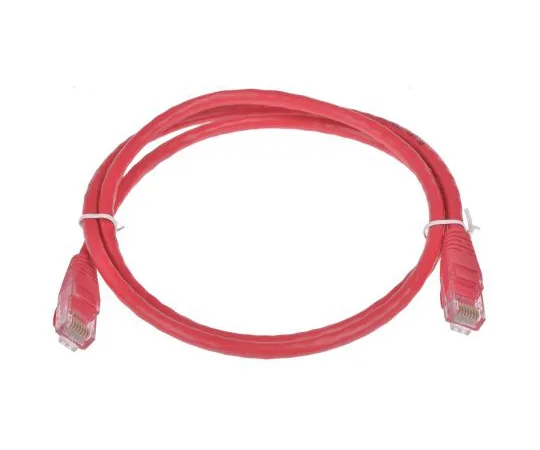 63-6704-10 RS PRO Red PVC Cat5e Cable U/UTP, 1m Male RJ45/Male RJ45 Terminated 557-262