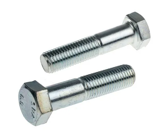 63-6612-27 Clear Passivated, Zinc Steel Hex Bolt, M16 x 70mm 279-903