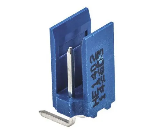 63-6698-45 Header-amplifier module for connecting boards 3 poles 2.54 mm 1 row right angle 281698-3