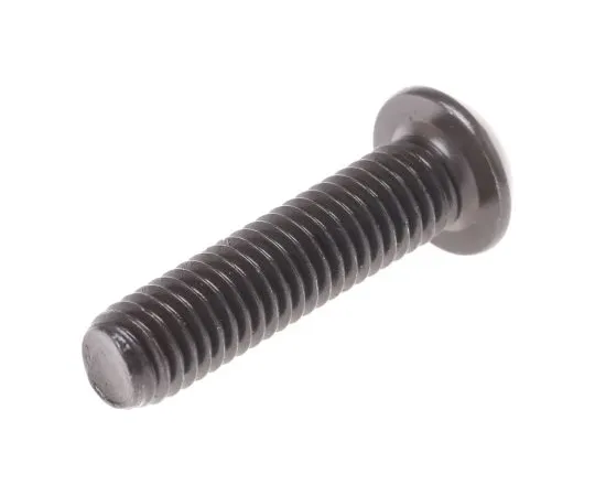 63-6612-76 RS PRO M6 x 25mm Hex Socket Button Screw Black, Self-Colour Steel 281-322