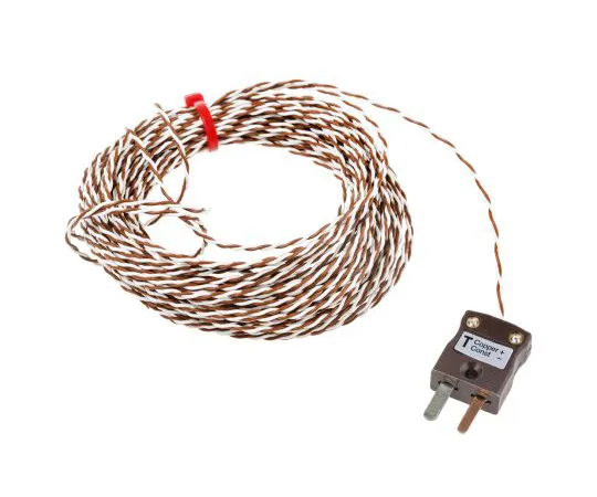 63-6902-47 RS PRO Type T Thermocouple 10m Length, 1/0.2mm Diameter → +260°C 123-6313