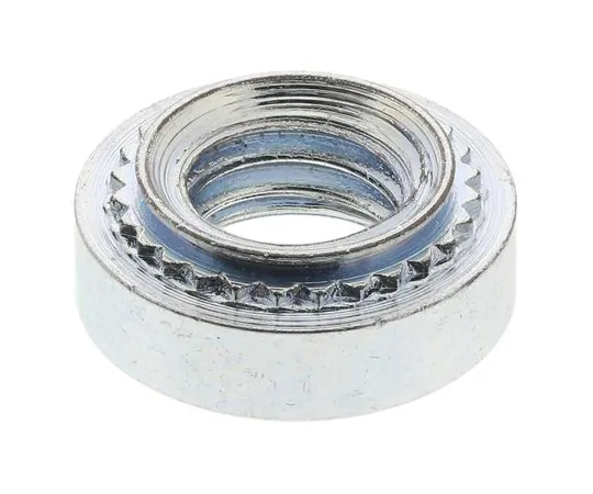 63-6733-57 RS PRO Clear Passivated, Zinc Steel Clinch Nut, M5 827-653