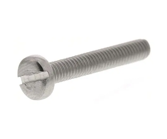 63-6575-98 RS PRO, M4 Pan Head, 25mm Stainless Steel Slot A4 316 Plain 189-412