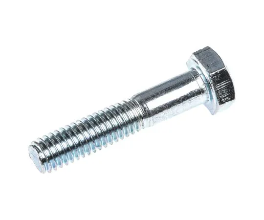 63-6611-99 Clear Passivated, Zinc Steel Hex Bolt, M6 x 30mm 279-537