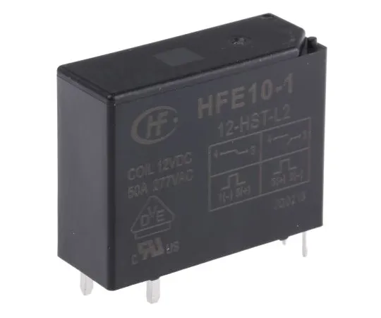 63-6665-64 RS PRO SPNO 12V dc Latching Relay, 50 A PCB Mount 476-577