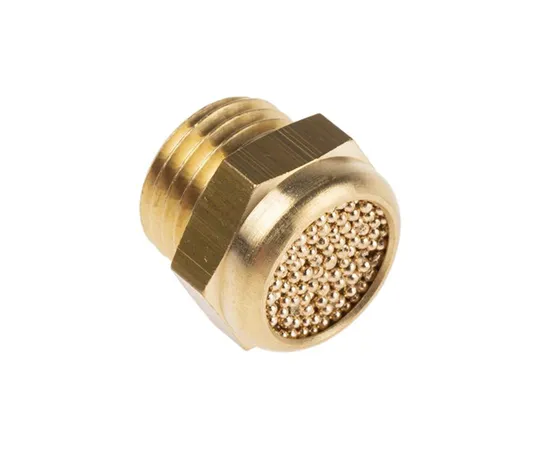 63-6996-03 Festo AMTE-M-H Brass, Bronze 10bar Pneumatic Silencer, Threaded, G 1/4 Male AMTE-M-H-G14