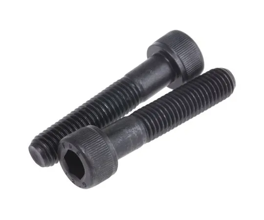 63-6696-93 RS PRO M10 x 50mm Hex Socket Cap Screw Black, Self-Colour Steel 529-826