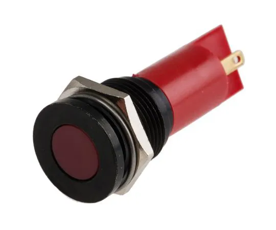 63-6585-01 RS PRO Red Indicator, 24 V ac/dc, 16mm Mounting Hole Size, Solder Tab Termination 208-302