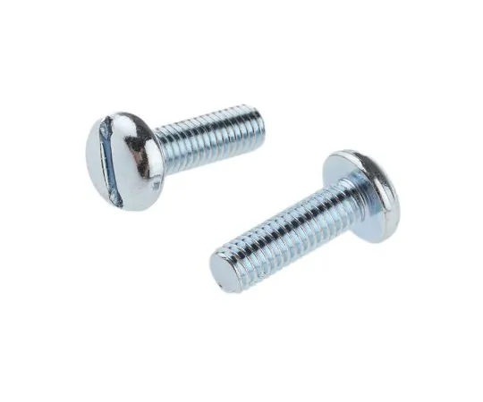 63-6705-38 RS PRO, M5 Pan Head, 16mm Steel Slot Bright Zinc Plated 560-079