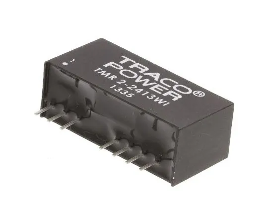 63-7350-94 TRACOPOWER TMR 2WI 2W Isolated DC-DC Converter Through Hole, Voltage in 9 → 36 V dc, Voltage out 15V dc TMR 2-2413WI