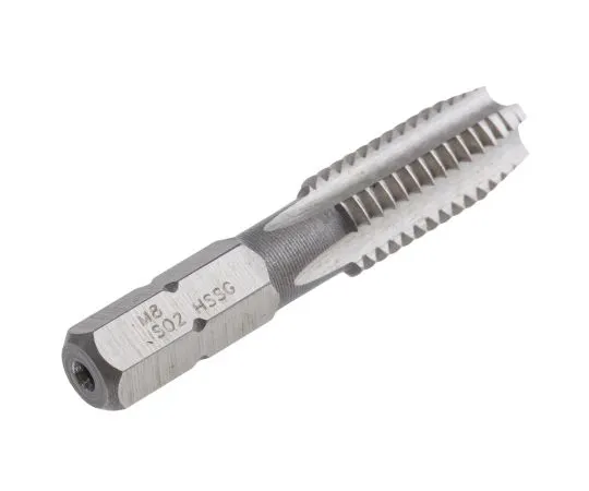 63-6733-81 RS PRO HSS M8 Hexagon Drive Tap Threading Tap 828-173