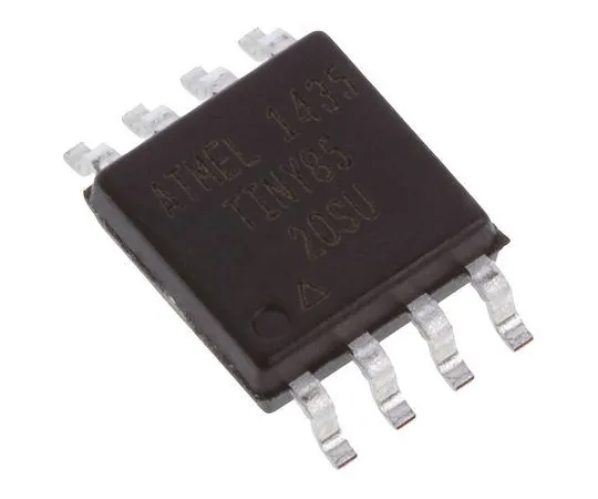 63-7029-37 Microchip Technology ATTINY85-20SU, 8bit AVR Microcontroller, 20MHz, 8 kB Flash, 8-Pin EIAJ SOIC ATTINY85-20SU