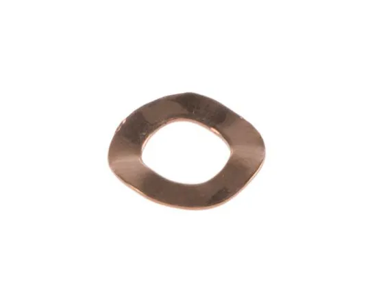 63-6614-43 Plain Copper Crinkle Locking & Anti-Vibration Washer, M4 289-679
