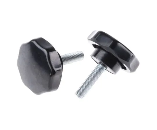 63-6717-16 RS PRO Black Multiple Lobes Clamping Knob, M8 686-121