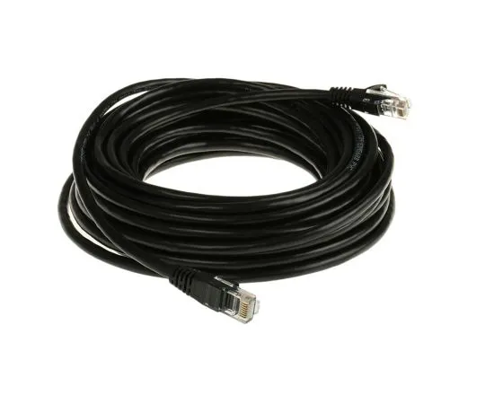 63-6702-90 RS PRO Black PVC Cat5e Cable U/UTP, 10m Male RJ45/Male RJ45 Terminated 556-516