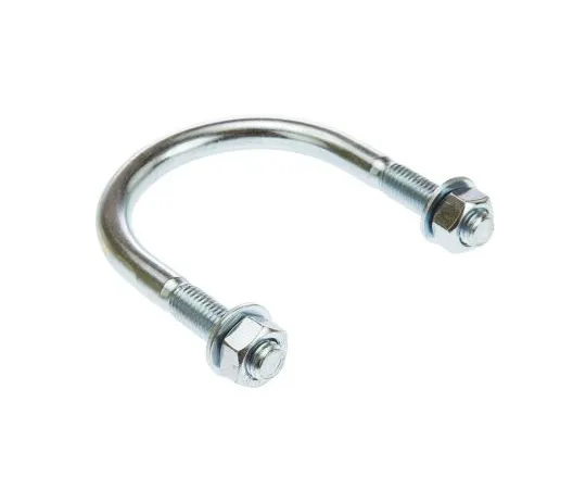 63-6733-99 M12 78mm Bright Zinc Plated Steel Round U-Bolt 829-974