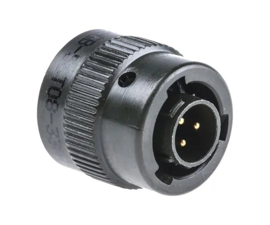 63-6651-07 MIL Standard Round Connector 62 GB Series Male 3 Pole 62GB-56T08-33PN