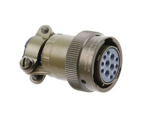 63-7019-13 Souriau 851 Series, 12 Way Cable Mount MIL Spec Circular Connector Plug, Socket Contacts,Shell Size 14, Bayonet 85106EC1412S50