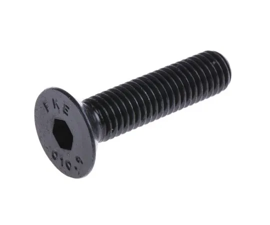 63-6615-14 RS PRO M8 x 35mm Hex Socket Countersunk Screw Black, Self-Colour Steel 292-518