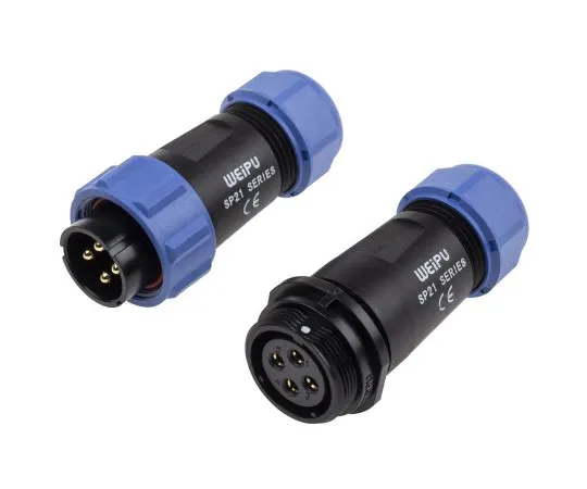 63-6951-86 RS PRO Cable Mount Circular Connector, 4 Contacts 124-6692