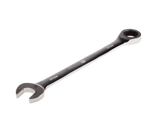 63-6672-03 RS PRO Metric 30 mm Chrome Combination Ratchet Spanner 487-286
