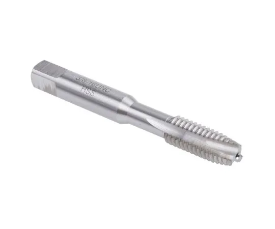 63-6653-35 RS PRO HSS 3/8-16 Spiral Point Threading Tap, 80 mm Length 455-964