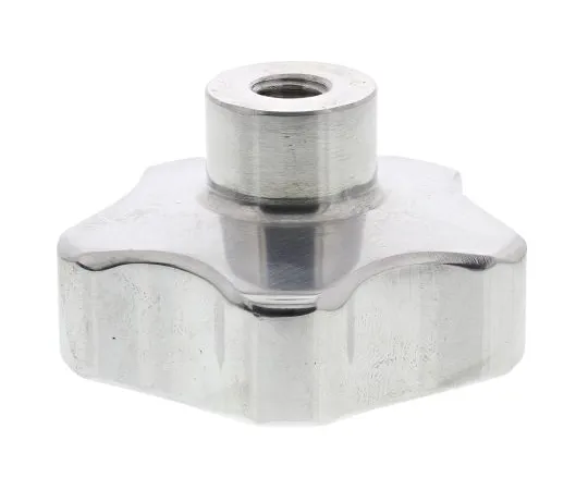 63-6666-52 RS PRO Silver Multiple Lobes Clamping Knob, M8 478-377