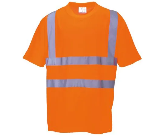 63-6960-29 RS PRO Orange Unisex Hi Vis T-Shirt, L 124-8212