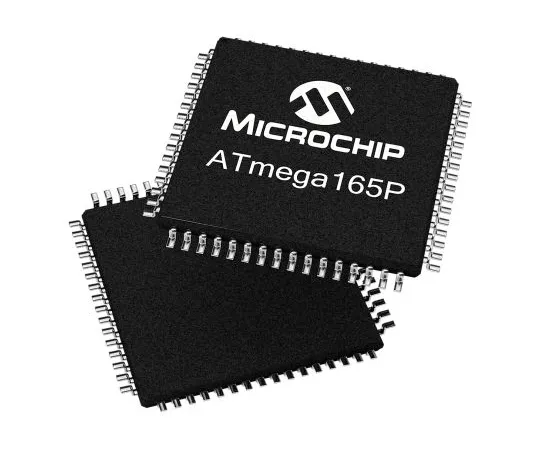 63-7015-22 Microchip Technology ATMEGA165PV-8AU, 8bit AVR Microcontroller, 8MHz, 16 kB Flash, 64-Pin TQFP ATMEGA165PV-8AU