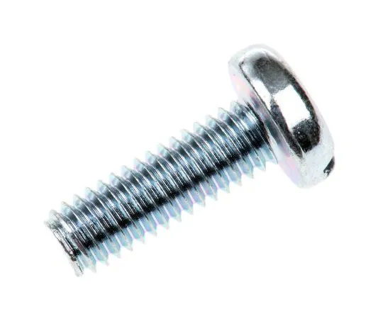 63-6705-68 RS PRO, M4 Pan Head, 12mm Steel Slot Bright Zinc Plated 560-861